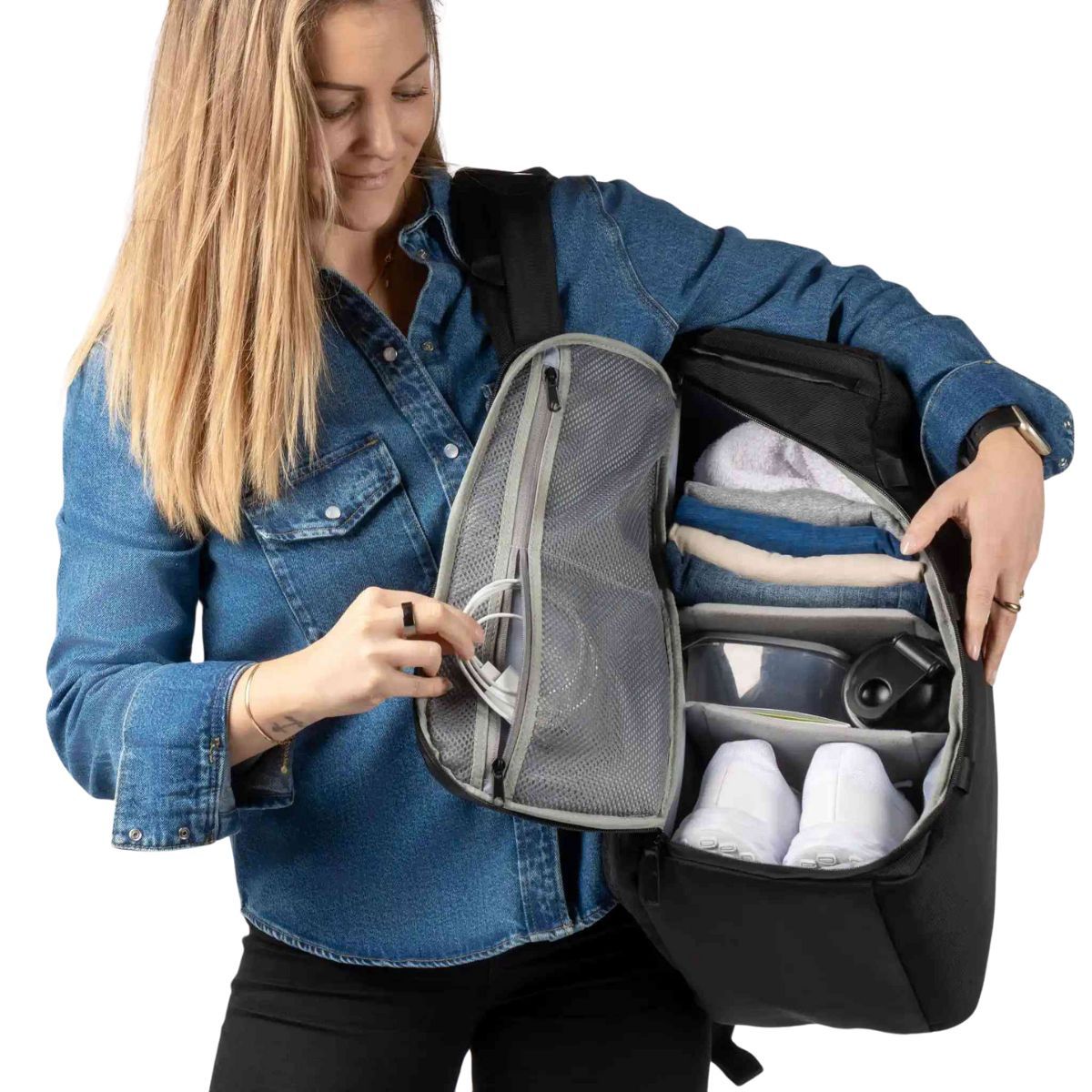 Practical Woman's Rucksack Zeeksack - Practical Backpacks - for Everyday Use and Travel
