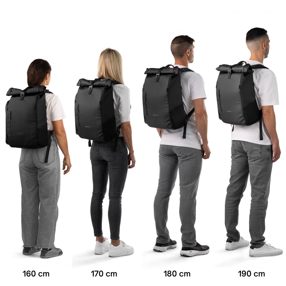 ☆NEW☆【】SLEEK BACKPACK ROLL TOP 防水加工 Gymshark Sleek Backpack Roll Top - Graphite Grey | Gymshark